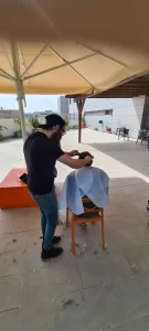 תמונה של מעצב השיער אוהד ג'רבי
